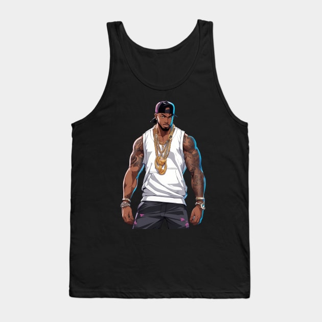 Thug Gangsta Tank Top by animegirlnft